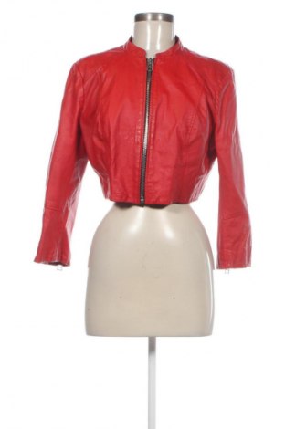 Damen Lederjacke Bebe, Größe L, Farbe Rot, Preis € 54,99