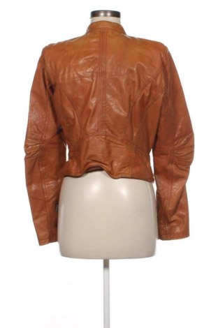 Damen Lederjacke Bershka, Größe L, Farbe Braun, Preis € 49,68