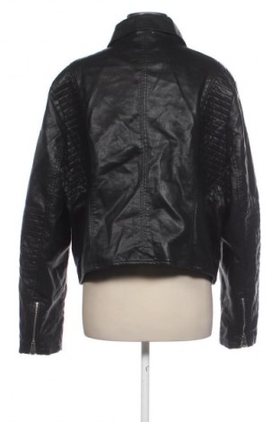 Damen Lederjacke Boohoo, Größe XXL, Farbe Schwarz, Preis € 29,73