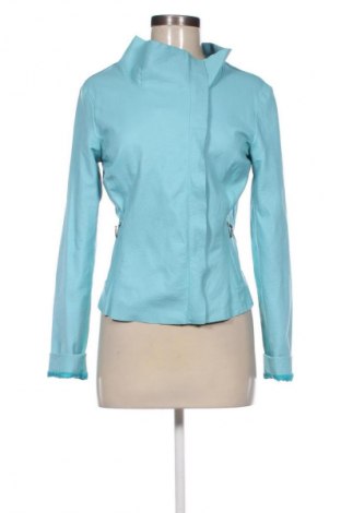 Dámska kožená bunda  Cigno Nero, Veľkosť M, Farba Modrá, Cena  198,33 €