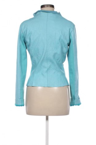 Dámska kožená bunda  Cigno Nero, Veľkosť M, Farba Modrá, Cena  198,33 €