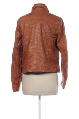 Γυναικείο δερμάτινο μπουφάν Conbipel, Μέγεθος XXL, Χρώμα Καφέ, Τιμή 78,99 €