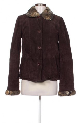 Дамско кожено яке Different, Размер M, Цвят Кафяв, Цена 66,00 €