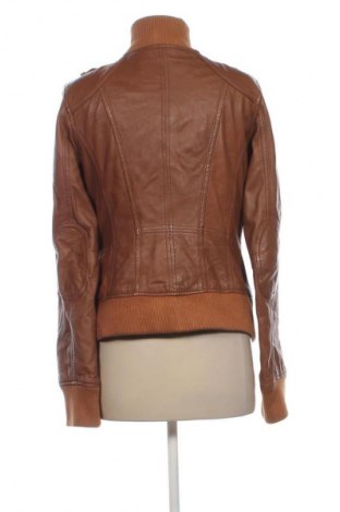 Γυναικείο δερμάτινο μπουφάν Edc By Esprit, Μέγεθος M, Χρώμα Καφέ, Τιμή 64,99 €
