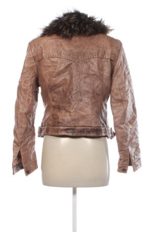 Dámska kožená bunda  Gallotti, Veľkosť XL, Farba Popolavo ružová, Cena  104,95 €