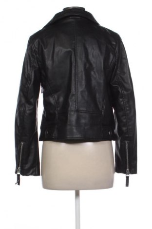 Damen Lederjacke H&M, Größe M, Farbe Schwarz, Preis 29,64 €