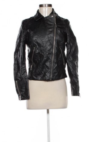 Damen Lederjacke H&M, Größe S, Farbe Schwarz, Preis 26,99 €
