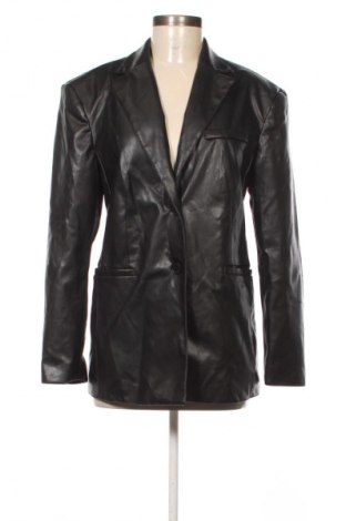 Damen Lederjacke H&M Divided, Größe XS, Farbe Schwarz, Preis € 30,00