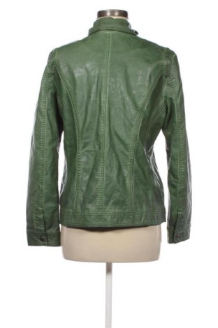 Damen Lederjacke Mainpol, Größe M, Farbe Grün, Preis 30,00 €