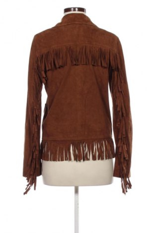 Női bőrdzseki Mango, Méret S, Szín Barna, Ár 17 355 Ft