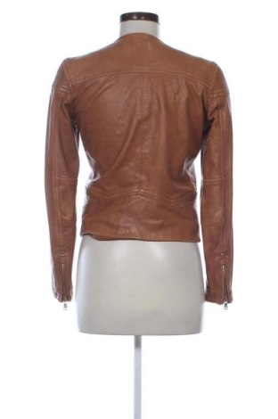 Damen Lederjacke Massimo Dutti, Größe S, Farbe Braun, Preis € 80,00