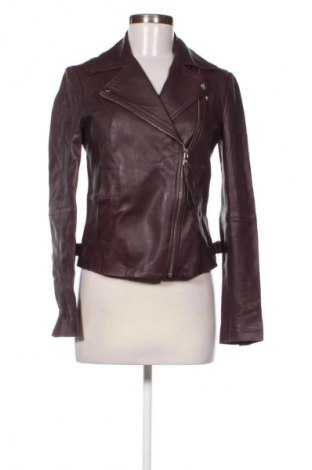 Damen Lederjacke Massimo Dutti, Größe S, Farbe Rot, Preis € 73,13