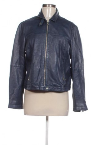 Dámská kožená bunda  Massimo Dutti, Velikost XL, Barva Modrá, Cena  3 149,00 Kč