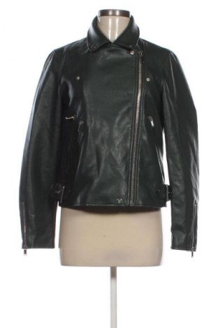 Damen Lederjacke Pimkie, Größe L, Farbe Grün, Preis € 29,64