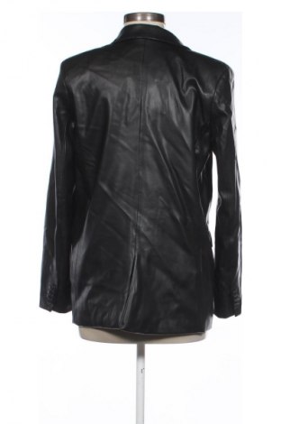 Γυναικείο δερμάτινο μπουφάν Pull&Bear, Μέγεθος S, Χρώμα Μαύρο, Τιμή 24,99 €