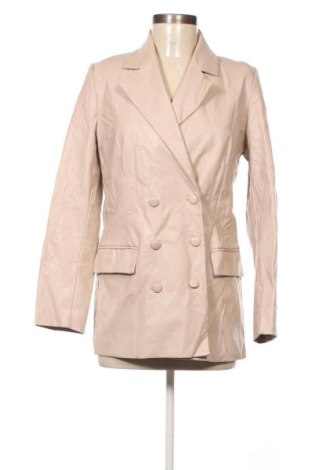 Damen Lederjacke Reserved, Größe XS, Farbe Ecru, Preis 29,73 €