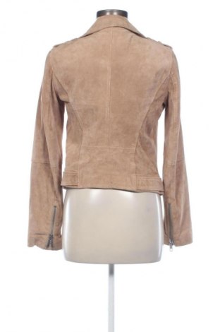 Damen Lederjacke Review, Größe M, Farbe Beige, Preis € 86,76