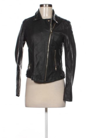 Damen Lederjacke Sinsay, Größe M, Farbe Schwarz, Preis € 7,77