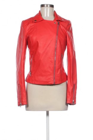 Damen Lederjacke Sinsay, Größe M, Farbe Rot, Preis € 29,73