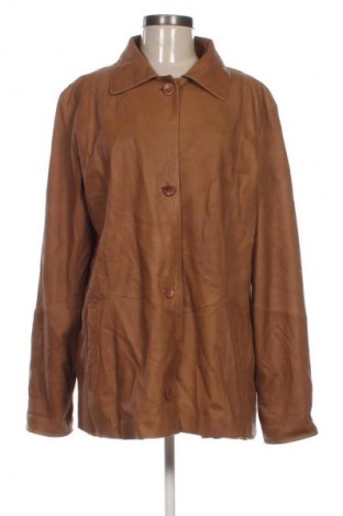 Γυναικείο δερμάτινο μπουφάν TCM, Μέγεθος XL, Χρώμα Καφέ, Τιμή 40,99 €