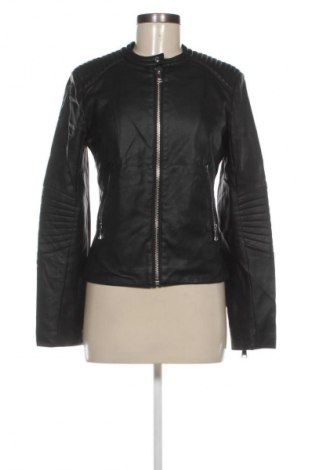 Γυναικείο δερμάτινο μπουφάν Tally Weijl, Μέγεθος M, Χρώμα Μαύρο, Τιμή 22,99 €