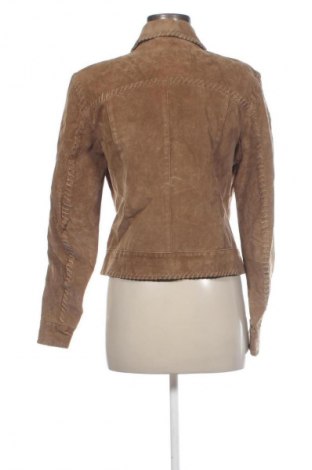 Γυναικείο δερμάτινο μπουφάν Tom Tailor, Μέγεθος M, Χρώμα Καφέ, Τιμή 60,99 €