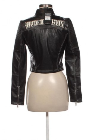 Damen Lederjacke True Religion, Größe S, Farbe Schwarz, Preis € 139,99
