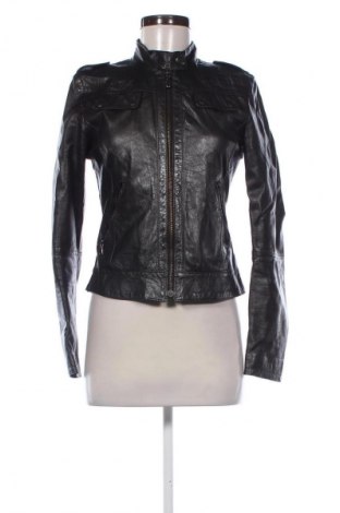 Γυναικείο δερμάτινο μπουφάν Unbranded, Μέγεθος M, Χρώμα Μαύρο, Τιμή 41,99 €