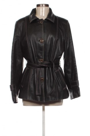 Γυναικείο δερμάτινο μπουφάν Unbranded, Μέγεθος XL, Χρώμα Μαύρο, Τιμή 50,00 €