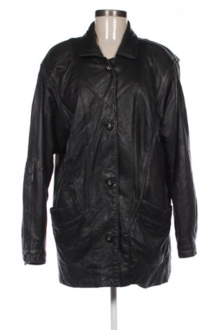 Дамско кожено яке Unbranded, Размер XL, Цвят Черен, Цена 56,11 €