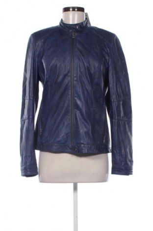Damen Lederjacke Unbranded, Größe M, Farbe Blau, Preis 50,00 €