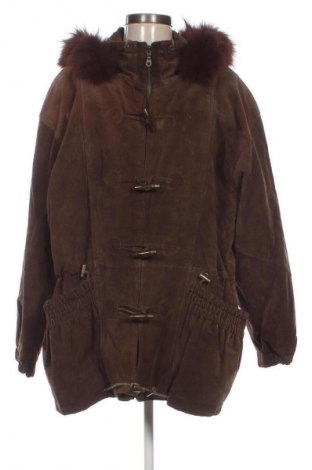 Dámská kožená bunda  Unbranded, Velikost L, Barva Hnědá, Cena  2 671,00 Kč