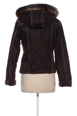 Γυναικείο δερμάτινο μπουφάν Unbranded, Μέγεθος S, Χρώμα Καφέ, Τιμή 58,99 €