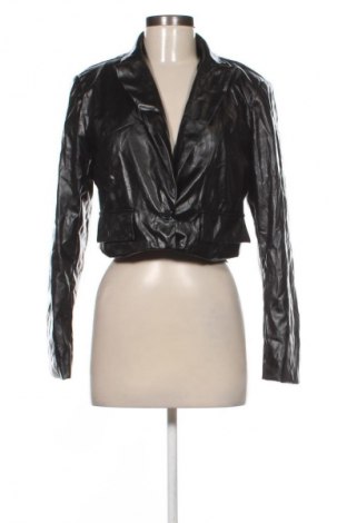 Γυναικείο δερμάτινο μπουφάν Unbranded, Μέγεθος L, Χρώμα Μαύρο, Τιμή 23,99 €