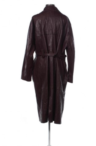 Női bőrdzseki Violeta by Mango, Méret 4XL, Szín Piros, Ár 8 660 Ft