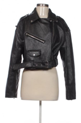 Damen Lederjacke Zara, Größe L, Farbe Schwarz, Preis € 27,99