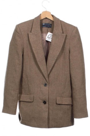 Dámský kabát  ASOS, Velikost XS, Barva Hnědá, Cena  2 600,00 Kč