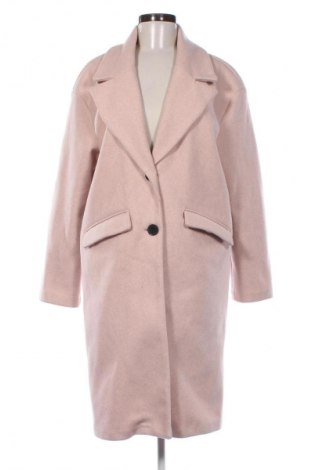 Dámský kabát  Bershka, Velikost L, Barva Růžová, Cena  843,00 Kč