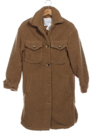 Damenmantel Bershka, Größe XS, Farbe Braun, Preis € 45,00