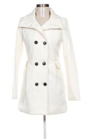 Dámsky kabát  Bershka, Veľkosť S, Farba Biela, Cena  44,98 €