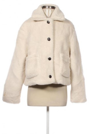 Damenmantel Boohoo, Größe L, Farbe Ecru, Preis € 41,99