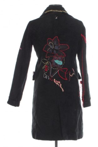 Дамско палто Desigual, Размер M, Цвят Черен, Цена 79,25 €