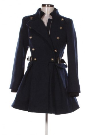 Γυναικείο παλτό Highly Preppy, Μέγεθος S, Χρώμα Μπλέ, Τιμή 77,00 €