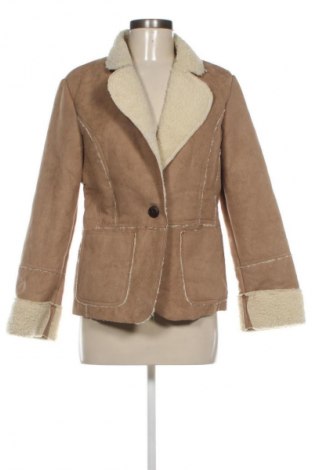 Γυναικείο παλτό Tout Simplement, Μέγεθος M, Χρώμα Καφέ, Τιμή 36,99 €