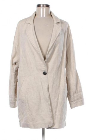 Damenmantel Zara, Größe L, Farbe Beige, Preis 28,20 €