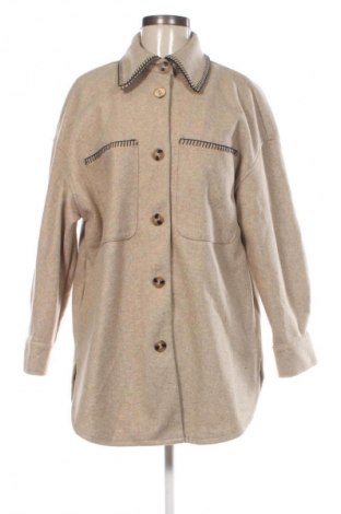 Damenmantel Zara, Größe S, Farbe Beige, Preis 27,99 €
