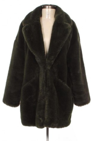 Дамско палто Zara, Размер L, Цвят Зелен, Цена 37,32 €