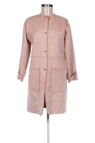 Dámsky kabát  Zara, Veľkosť S, Farba Popolavo ružová, Cena  27,95 €