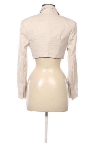 Γυναικείο σακάκι Bershka, Μέγεθος XS, Χρώμα Εκρού, Τιμή 15,99 €