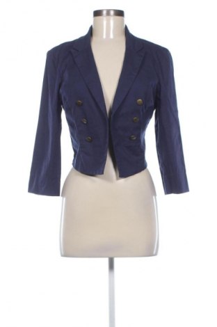 Γυναικείο σακάκι Charlotte Russe, Μέγεθος L, Χρώμα Μπλέ, Τιμή 25,00 €